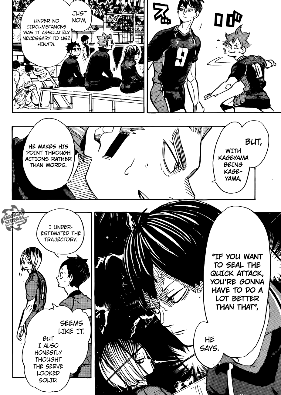 Haikyuu!!, Chapter 305 image 17
